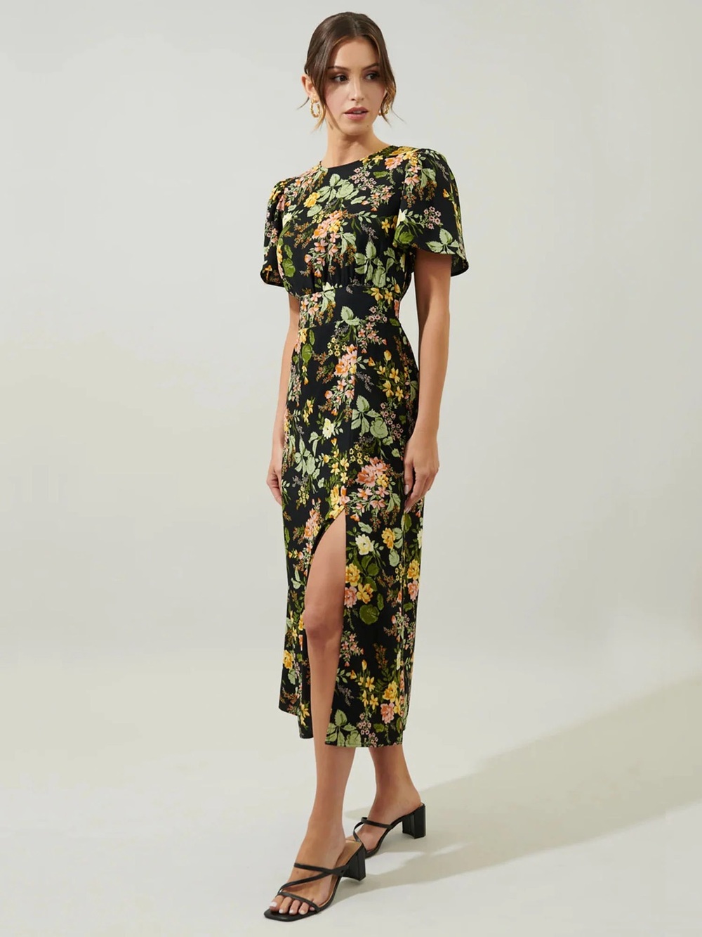 NWT Sugarlips floral midi dress